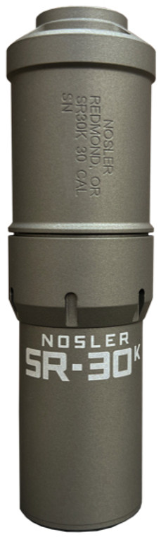 Nosler Suppressor Sr-30K Al Ti Gry