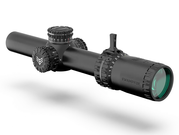 Swampfox Optics Arh11024B Arrowhead Black 1-10X 24Mm 30Mm Tube Guerrilla Dot Bdc Reticle