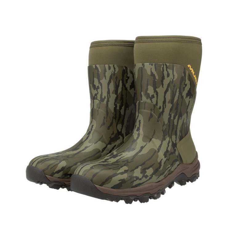 Muddy Dv8 13" Non-Insulated Boots Mossy Oak Bottomland Size 9D