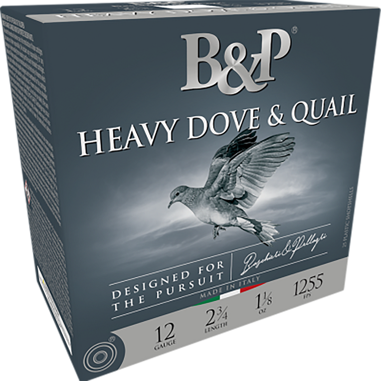 B&P Ammunition 28Bd75 Heavy Dove & Quail 28Gauge 2.75" 15/16Oz 7.5Shot 25 Per Box/10 Case