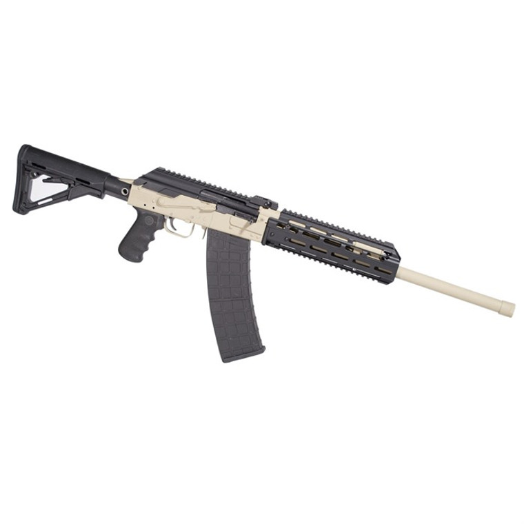 Saiga 12 Gen-3 Dog Leg Scope Rail And Handguard Bundle