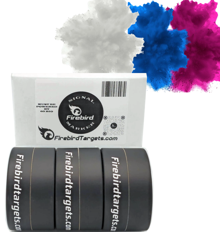Firebird USA Signal Marker Moving Trajectory/Static Pink/Blue/White Universal Firearm 3 Pack