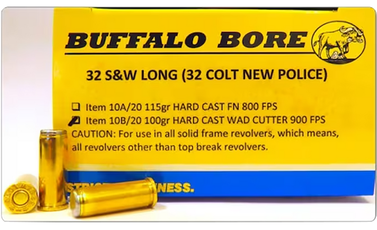 Buffalo Bore Ammunition 24F20 Penetrator Strickly Business 9mm Luger +P+ 124 gr Full Metal Jacket Flat Nose (FMJFN) 20 Per Box/ 12 Cs