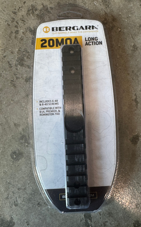 BGA 20MOA RAIL LONGA 6 48 AND 8 40 SCREWS