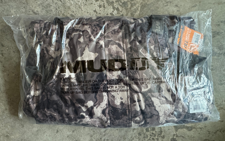 Muddy Trx Waterproof Sherpa Fleece Bib Overalls Veil Canyon Grey 2Xl DEMO/USED