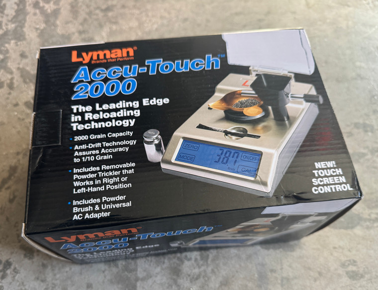 Lyman Accu Touch 2000 Digital Powder Scale Grain Capacity DEMO/USED