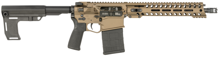 Patriot Ordnance Factory 1600 Revolution DI 308 Win 20+1 12.50" Bronze Cerakote