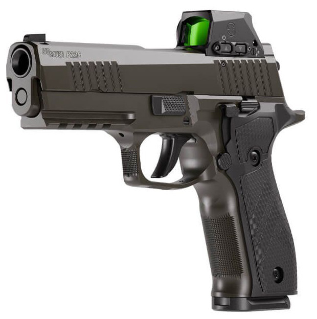 Sig Sauer P226-X Legion DA/SA Handgun 9mm Luger 18rd Magazines(3) 4.4" Barrel Red Dot Legion Grey Cerakote