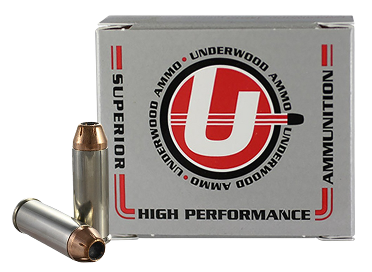 Underwood Ammo XTP Jacketed Hollow Point Handgun Ammunition 45 Colt (+P) 250gr JHP 1400 fps 20/ct