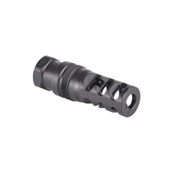 Primary Weapons Systems Frc Flat 3-Port 223 Cal 1/2-28 Thrd Compensator For 13.8''Bbl
