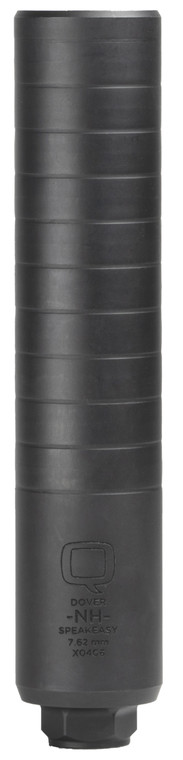 Q Speakeasy QD Suppressor 7.62mm 8.5" Black with Rearend Muzzle Device