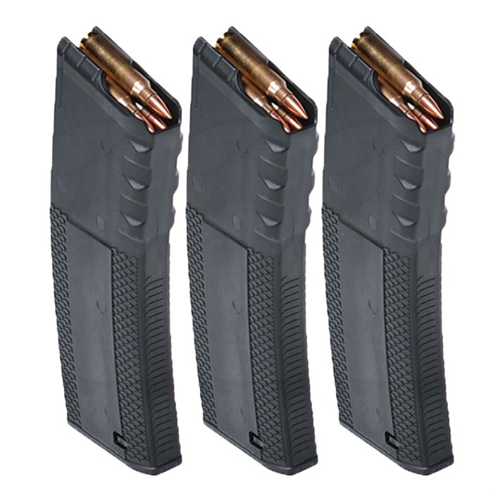 Troy Battlemag AR-15 Magazines .223Rem/5.56mm 30rd Black 3/ct