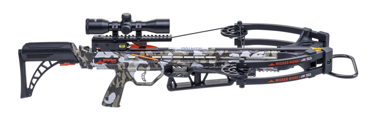 TenPoint Wicked Ridge Warrior 400 Crossbow Peak XT Camo with Scope