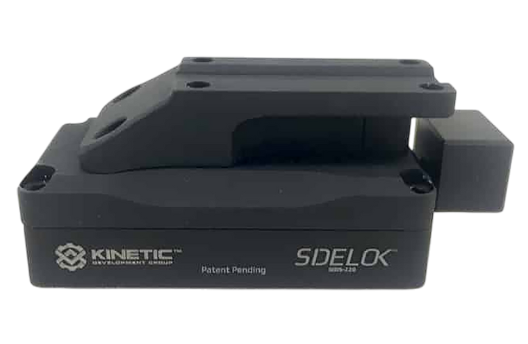 Kinetic Development Group SID5-220 Sidelock Trijicon MRO Mount Black Aluminum Compatible w/ Trijicon MRO/Trijicon MRO Patrol/Burris RT-1X