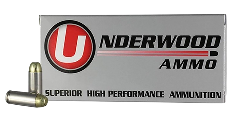 Underwood Ammo 241 10mmAuto 180gr Full Metal Jacket Flat Nose 50 Per Box/10 Case