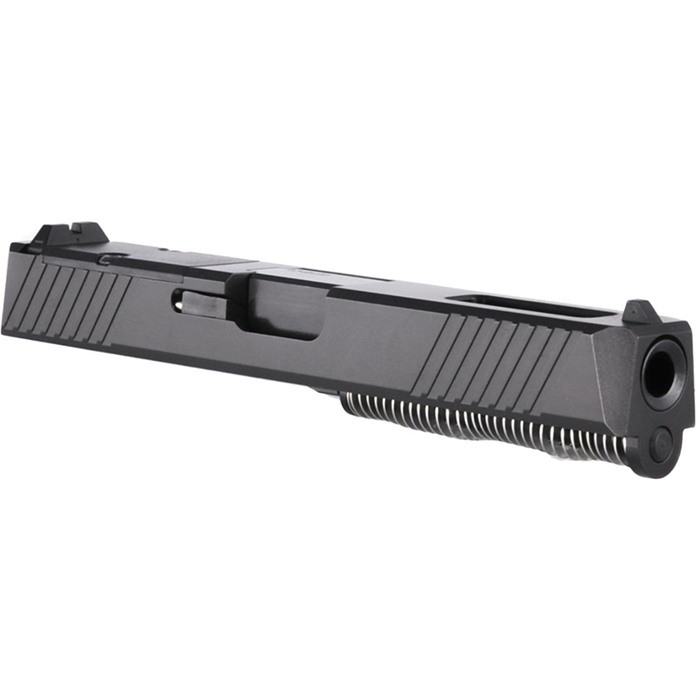 Brownells Complete Window Slide Assembly W/Ported Barrel For Glock 17