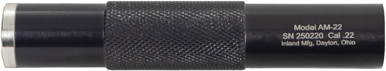 Inland AM-22 Direct Thread Suppressor - .22 Rimfire Aluminum Black 1/2x28