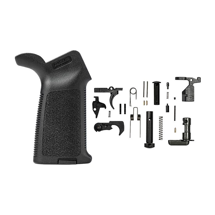 Aero Precision Epc Lower Parts Kit W/Moe Grip For Ar-15 Black