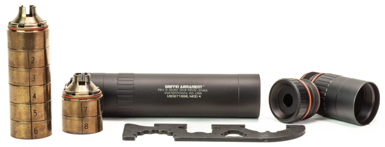 Griffin Armament Suppressor Revolution 9 Mod 4 Blk