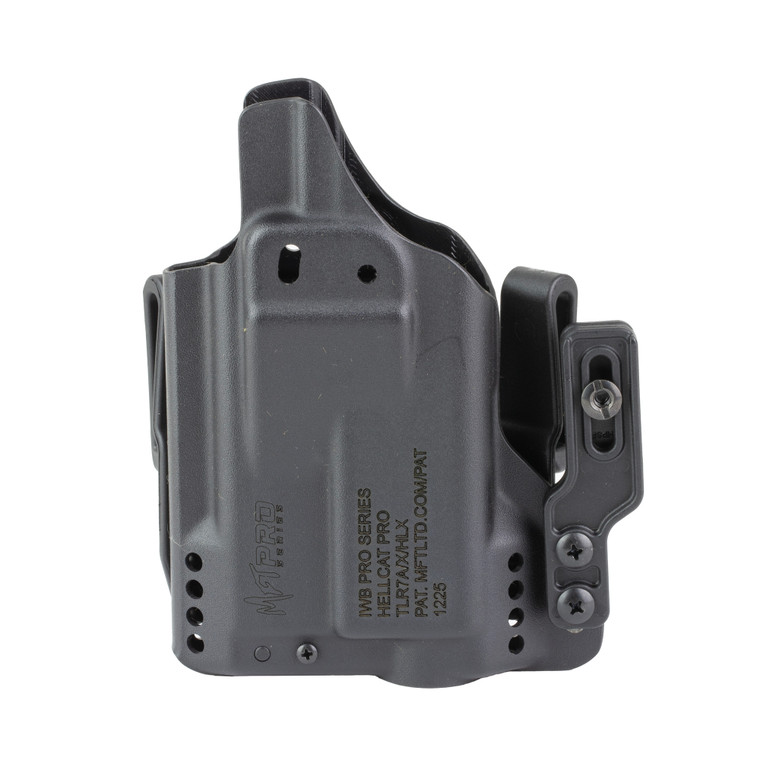 Mission First Tactical Pro Series IWB Light Holster for Springfield Hellcat PRO with TLR7A Black Ambi