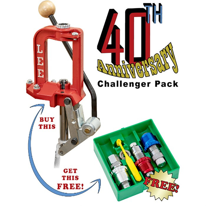 Lee Precision 40Th Anniversary Pack W/40 S&W Breech Lock 3-Die Set