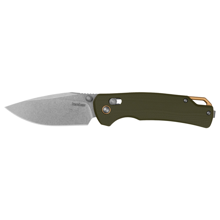 Kershaw Proximal Folding Knife 3-1/5" Drop Point Blade Olive