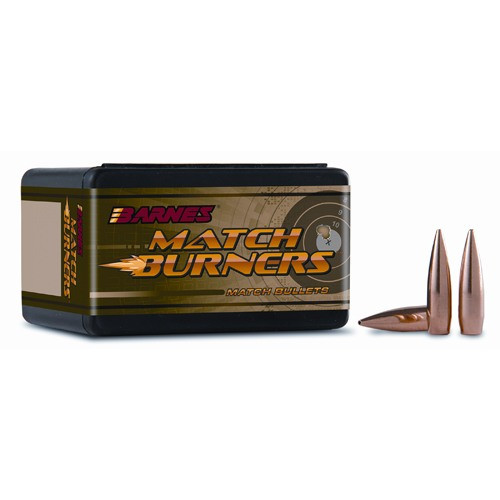 Barnes Match Burners Bullets .22 cal .224" 52 gr FB Match 100/ct