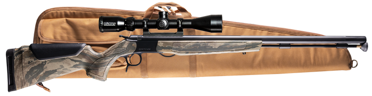 CVA OPTIMA 50 cal Muzzleloader Nitride Realtree Legacy KonusPro 3-9x40 BDC Ret
