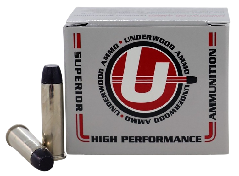 Underwood Ammo Lead Flat Nose Gas Check Handgun Ammunition 357 Mag 180gr LFN 784 fps 20/ct
