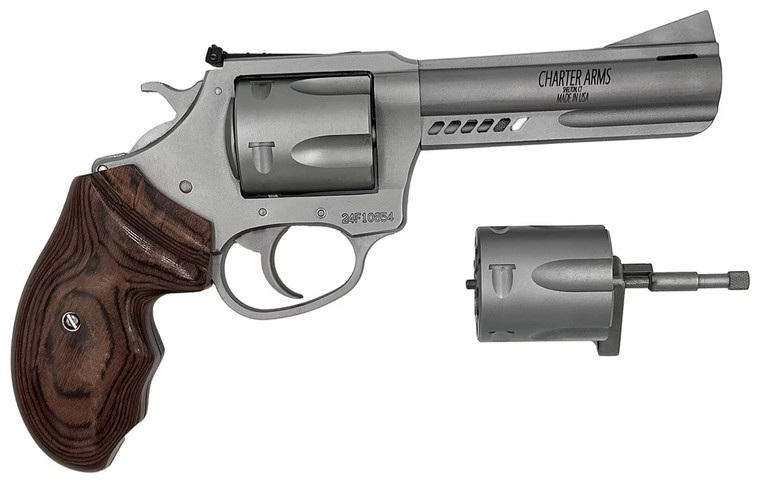 Charter Arms Double Dog 357/38 4.2 Ported Ss/Wood 5Rd