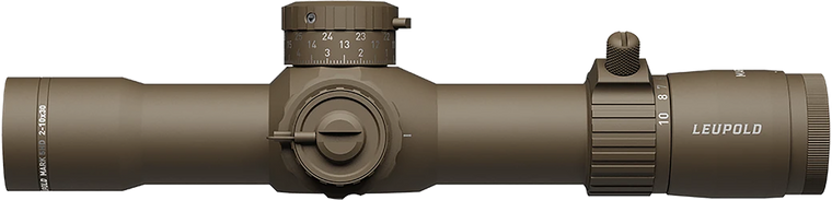 Leupold 179709 Mark 5HD Flat Dark Earth 2-10x30mm, 35mm Tube M5C3 Illuminated FFP CMR-MIL Reticle