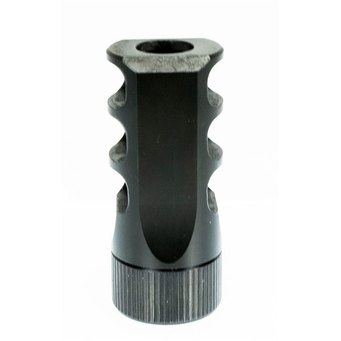 Faxon Firearms Muzzlok .450/.458 Caliber 3-Port Muzzle Brake 11/16''-24 Blk