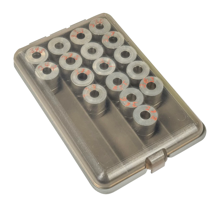 MTM Powder & Shot Bushing Box Black and Clear