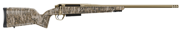 Christensen Arms Evoke Mossy Oak Rifle 7mm Backcountry 4rd Capacity 20'' FDE Cerakote Barrel Bottomlands Stock