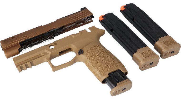 Sig Sauer Cal-X Kit P320-M17 9mm Full Coyote 17/21Rd