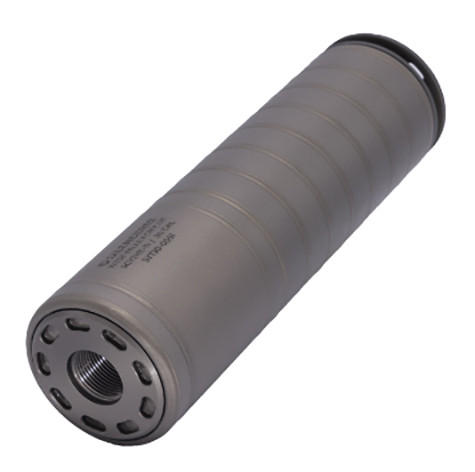 SilencerCo Scythe STM Modular Centerfire Rifle Silencer .223 Rem/5.56 Nato to .300 RUM