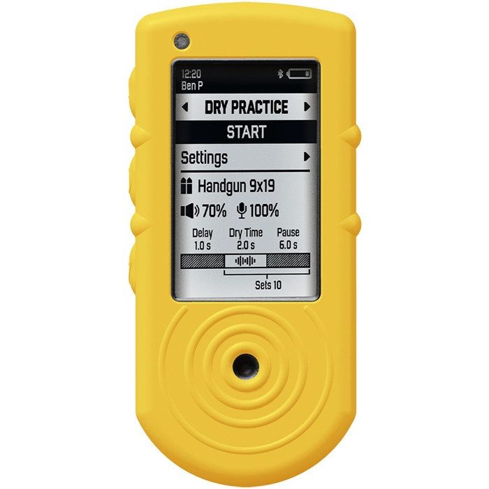 Shooters Global Silicon Sleeve Case For Sg Timer 2 Yellow