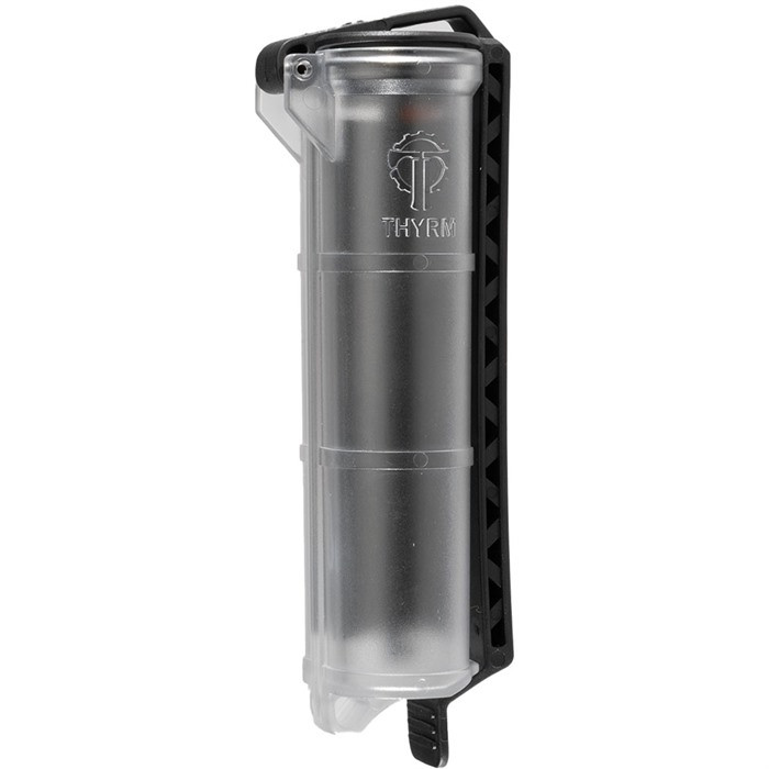 Thyrm Llc Cellvault Xl Battery Storage For Aaa,Cr123 & 18650 Clear/Blk