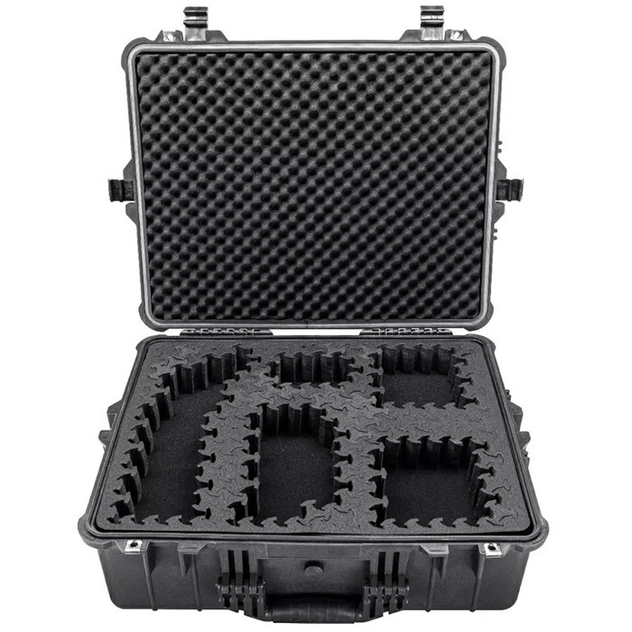 Eylar 24'' X-Large Hard Case Equipped W/Ragar Foam Inserts Black