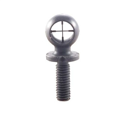 Kns Precision Crosshairs Duplex Hooded Front Sight Brass Black