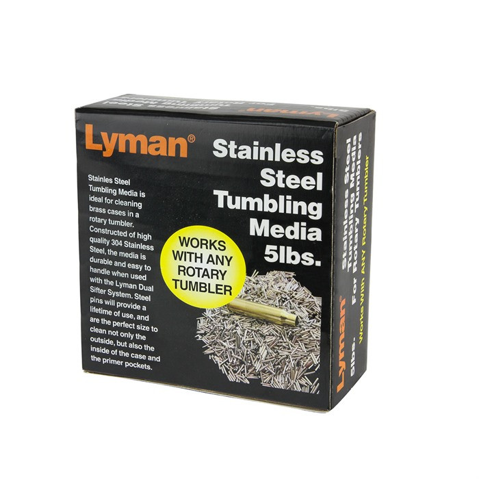 Lyman Rotary Case Stainless Steel Tumbling Media 5 lbs.