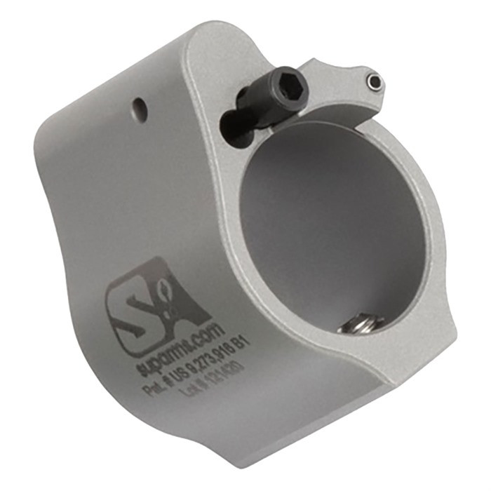 Superlative Arms Ar-15 Solid Adjustable Gas Block .750'' Stainless Steel