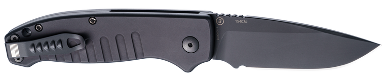 Hogue Ballista I Automatic Folder Knife 3 1/2" Drop Point Blade Black