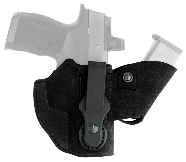 Galco WK3-888RB Walkabout 3.0 Strongside/Crossdraw IWB Black Steerhide Fits Ruger LCP Max Ambidextrous