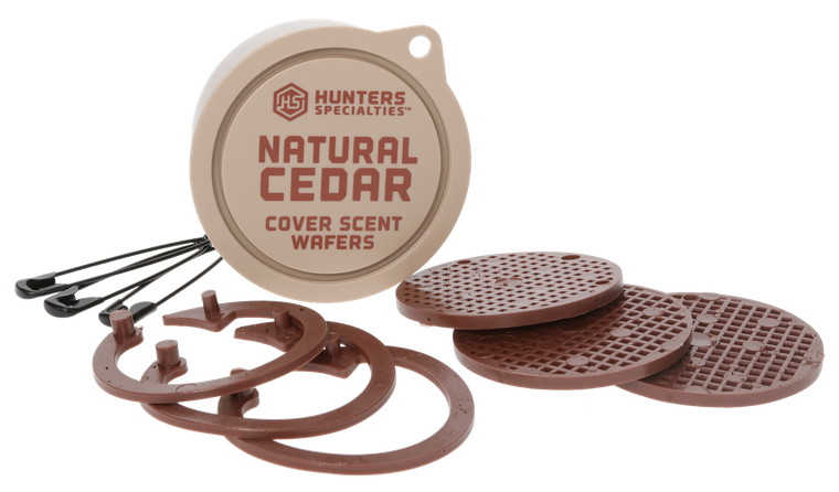 Hunters Specialties HS-01023 Scent Wafers Cover Scent Natural Cedar Scent Wafer