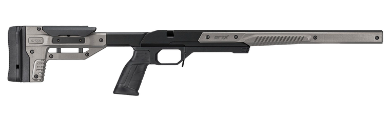 Mdt Sporting Goods Inc 104781GRY Oryx Rifle Chassis Gray Aluminum Fits Ruger 10/22