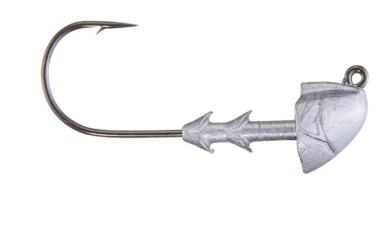 Buckeye The Shocker(Swimbait Head - Light Wire) 3/16 oz Unpainted 3pk.