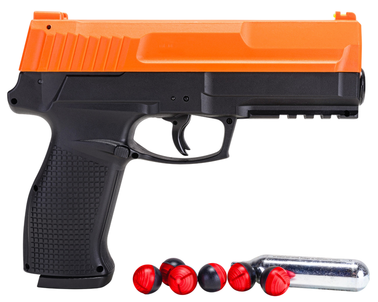 Umarex P2P Secure 68P Pepper Defense Kit 16J -.68 cal Orange Black