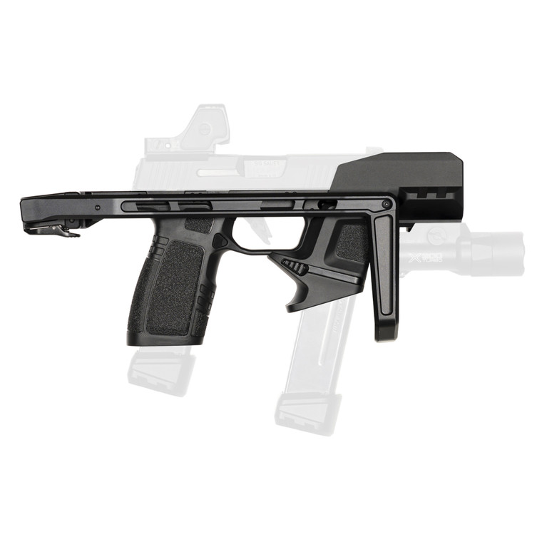 Tyrant CNC TDP365TWSGNMTL Gunmetal Aluminum/Polymer Folding Fits Sig P365
