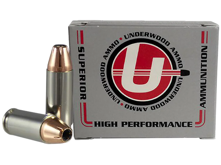 Underwood Ammo 144Underwood Ammo 144 XTP 38Super+P 124gr Jacketed Hollow Point 20 Per Box/10 Case